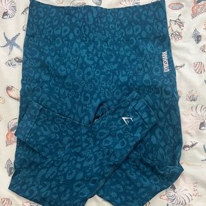 Gymshark Blue leggings size Large
